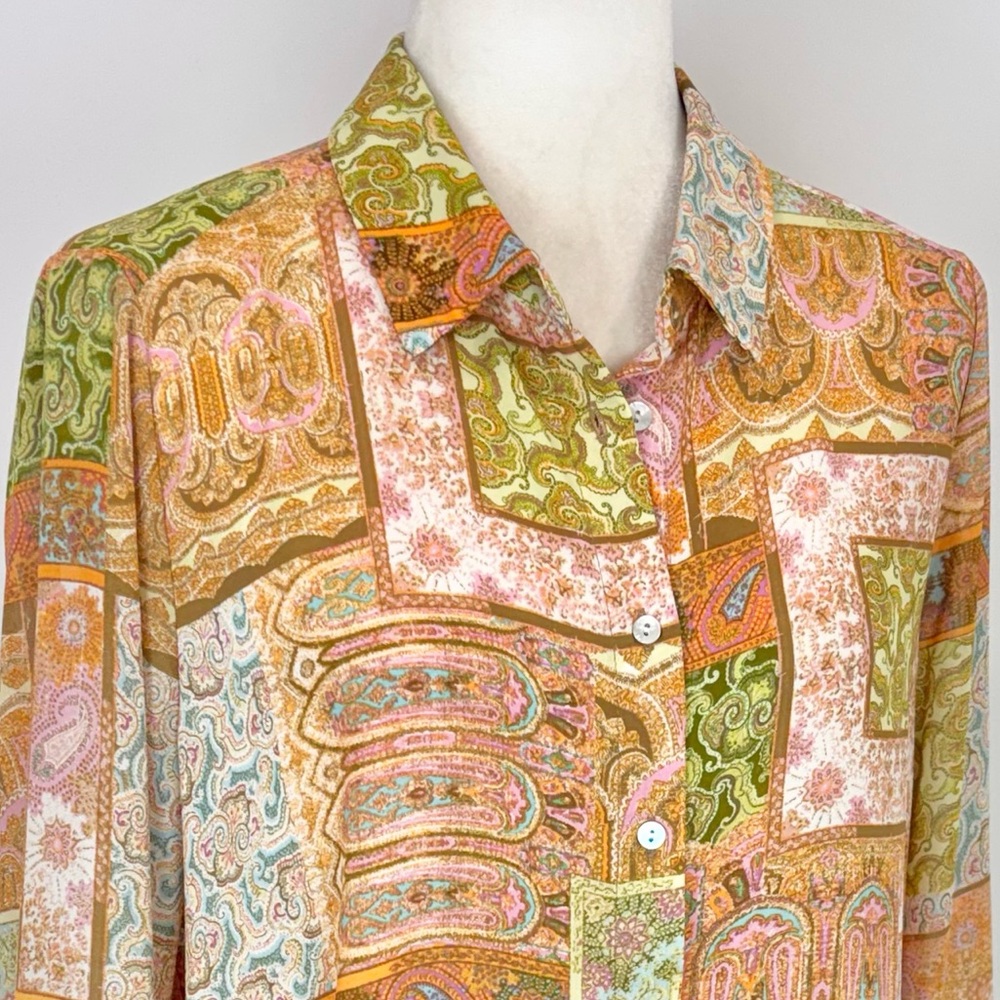 Rose & Olive patchwork blouse - Picture 2 of 7